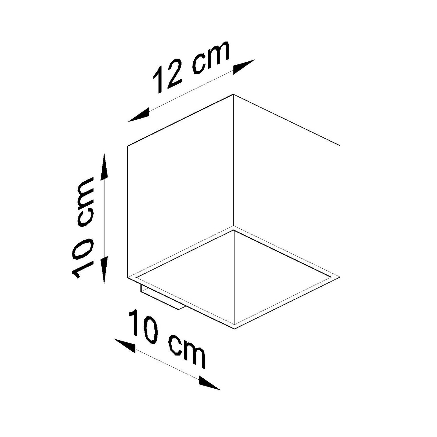 Wall Lamp Quad 1 Burgundy - Thumbnail 10
