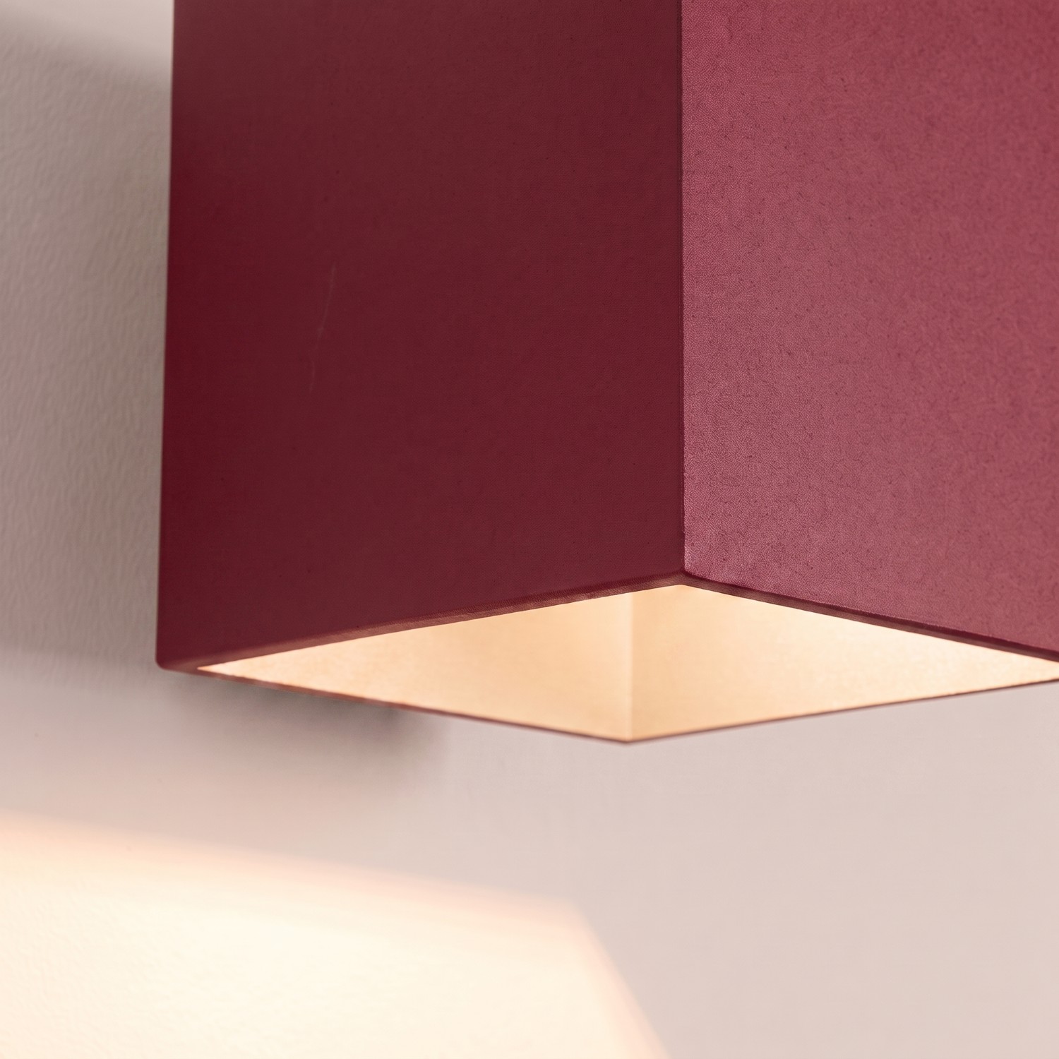 Wall Lamp Quad 1 Burgundy - Thumbnail 6