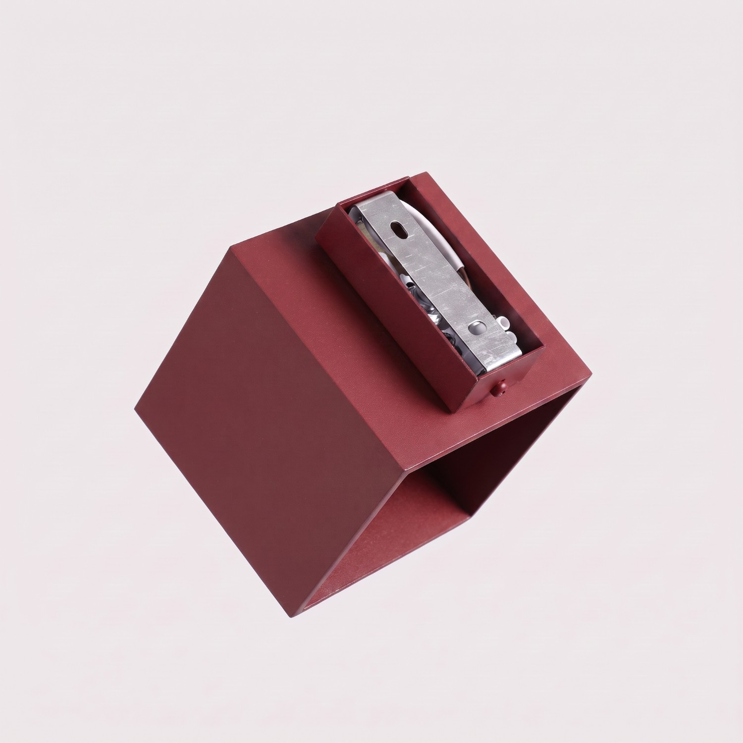 Wall Lamp Quad 1 Burgundy - Thumbnail 8