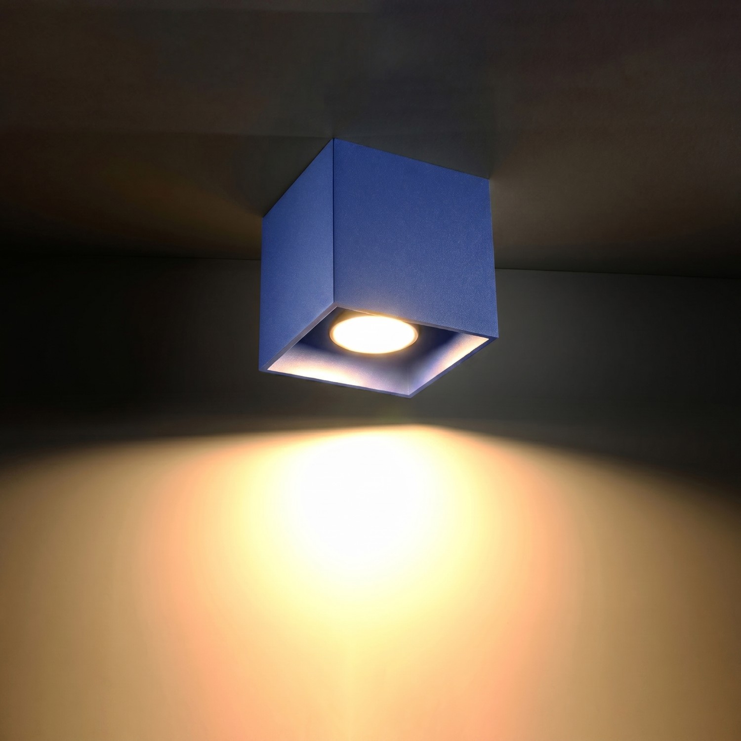Ceiling Lamp Quad 1 Ultramarine - Thumbnail 3