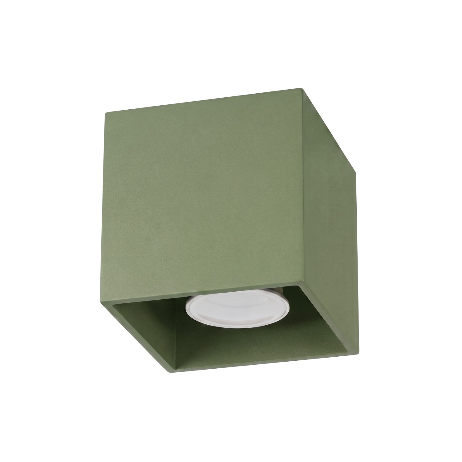 Ceiling Lamp Quad 1 Olive Green