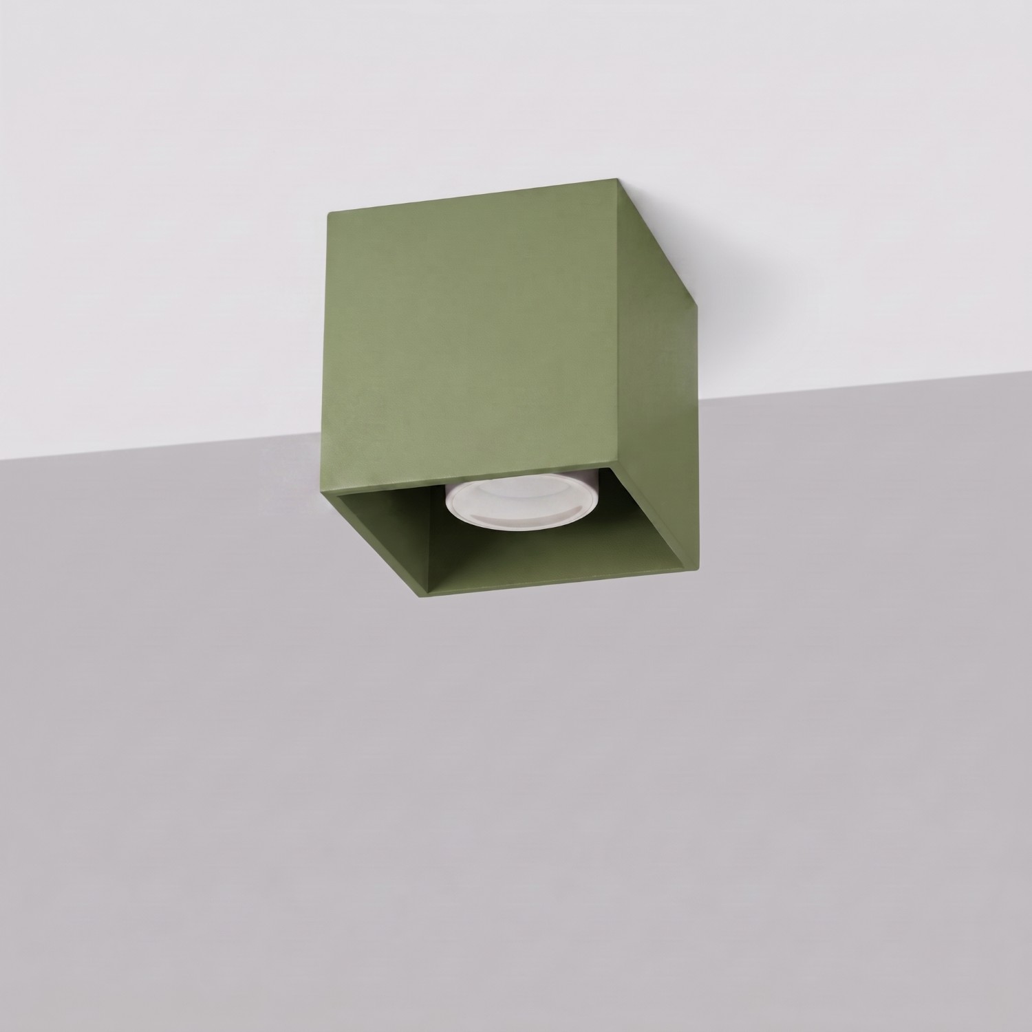 Ceiling Lamp Quad 1 Olive Green - Thumbnail 2