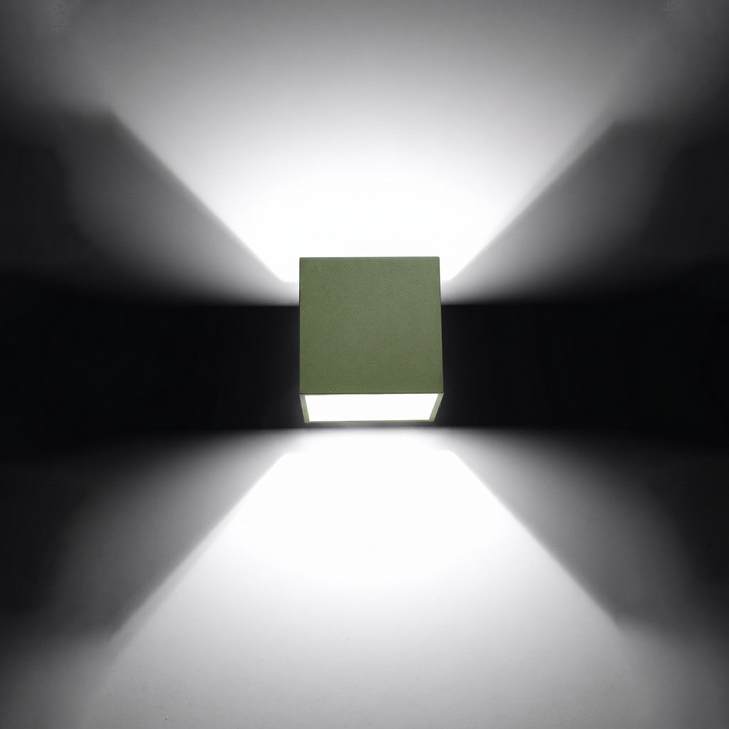Wall Lamp Quad 1 Olive Green - Thumbnail 3