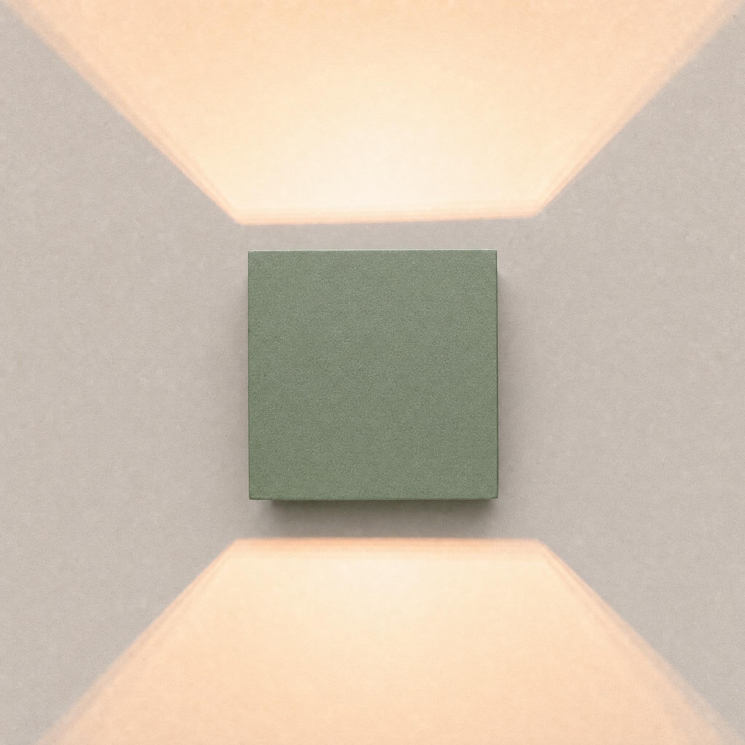 Wall Lamp Quad 1 Olive Green - Thumbnail 5