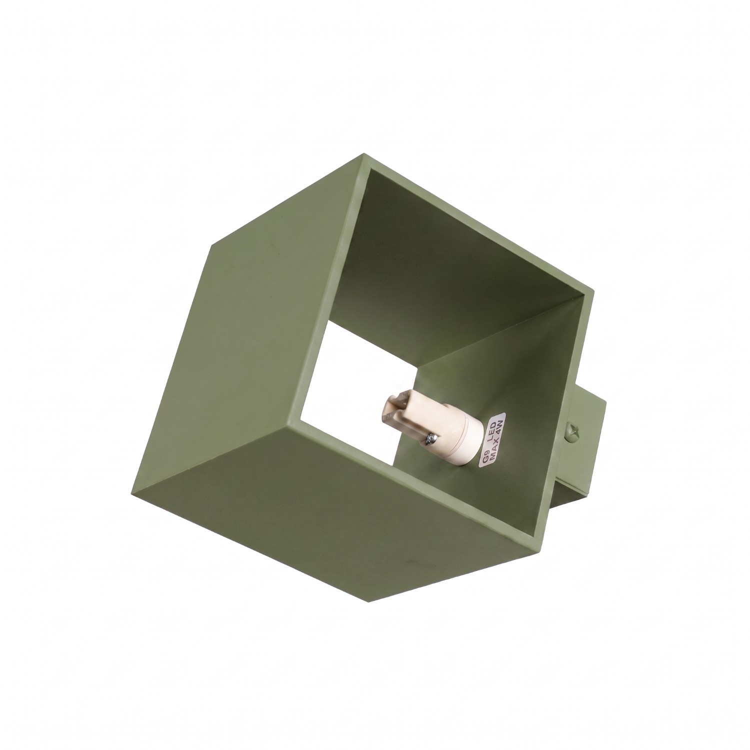Wall Lamp Quad 1 Olive Green - Thumbnail 7