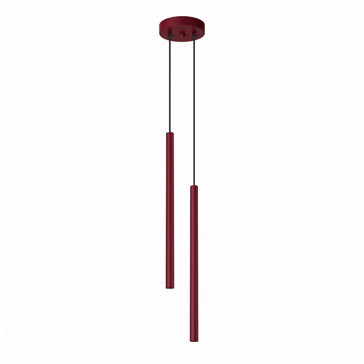 Pendant Lamp Pastelo 2 Burgundy