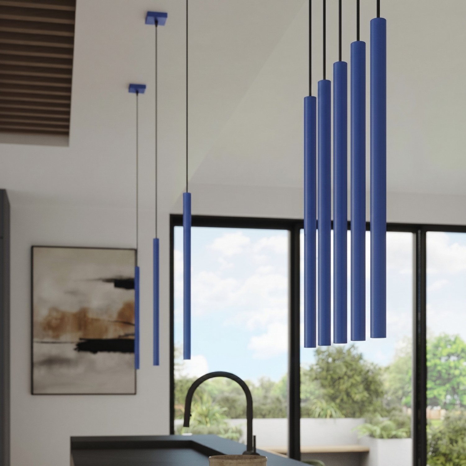 Pendant Lamp Pastelo 2 Ultramarine - Thumbnail 9