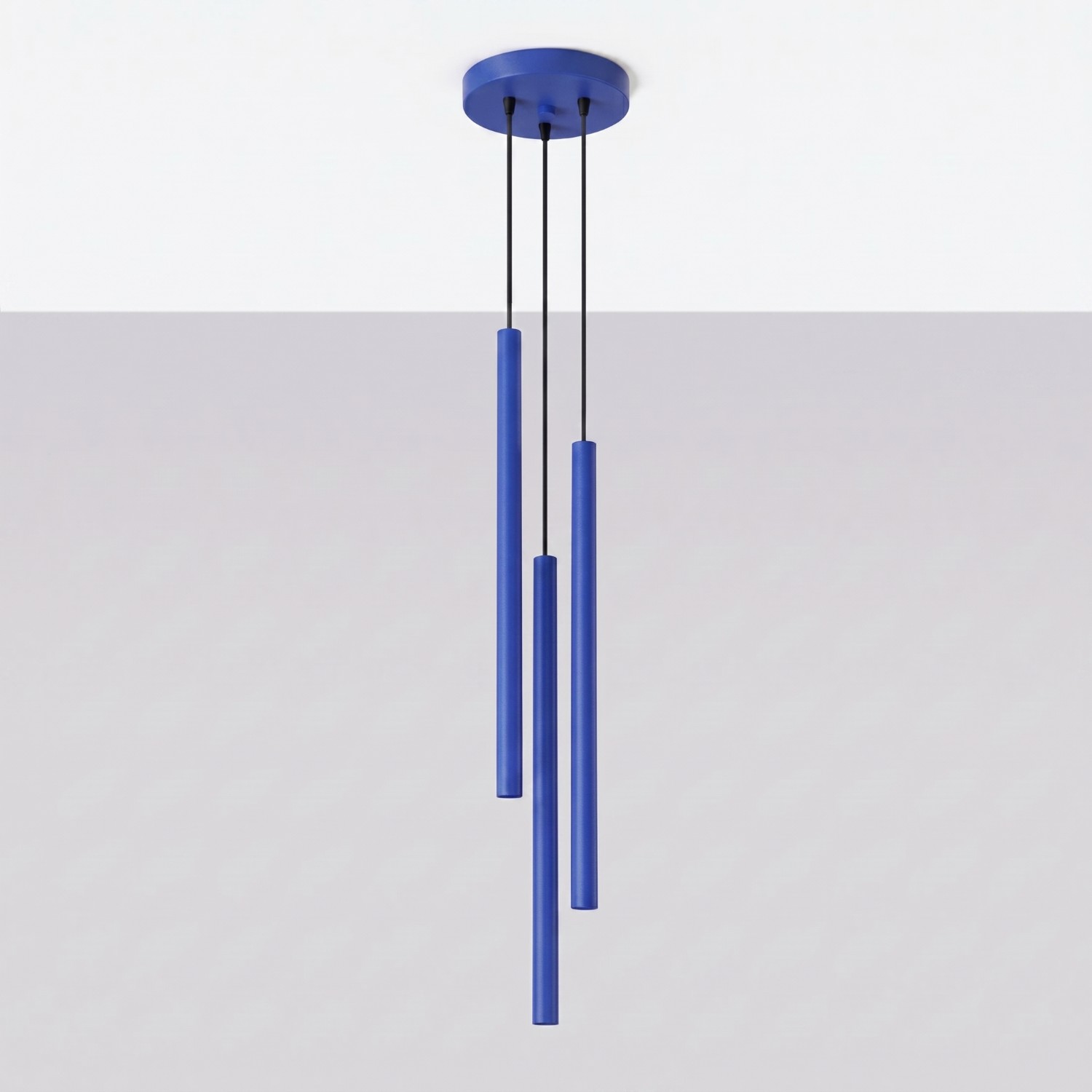 Pendant Lamp Pastelo 3P Ultramarine - Thumbnail 2