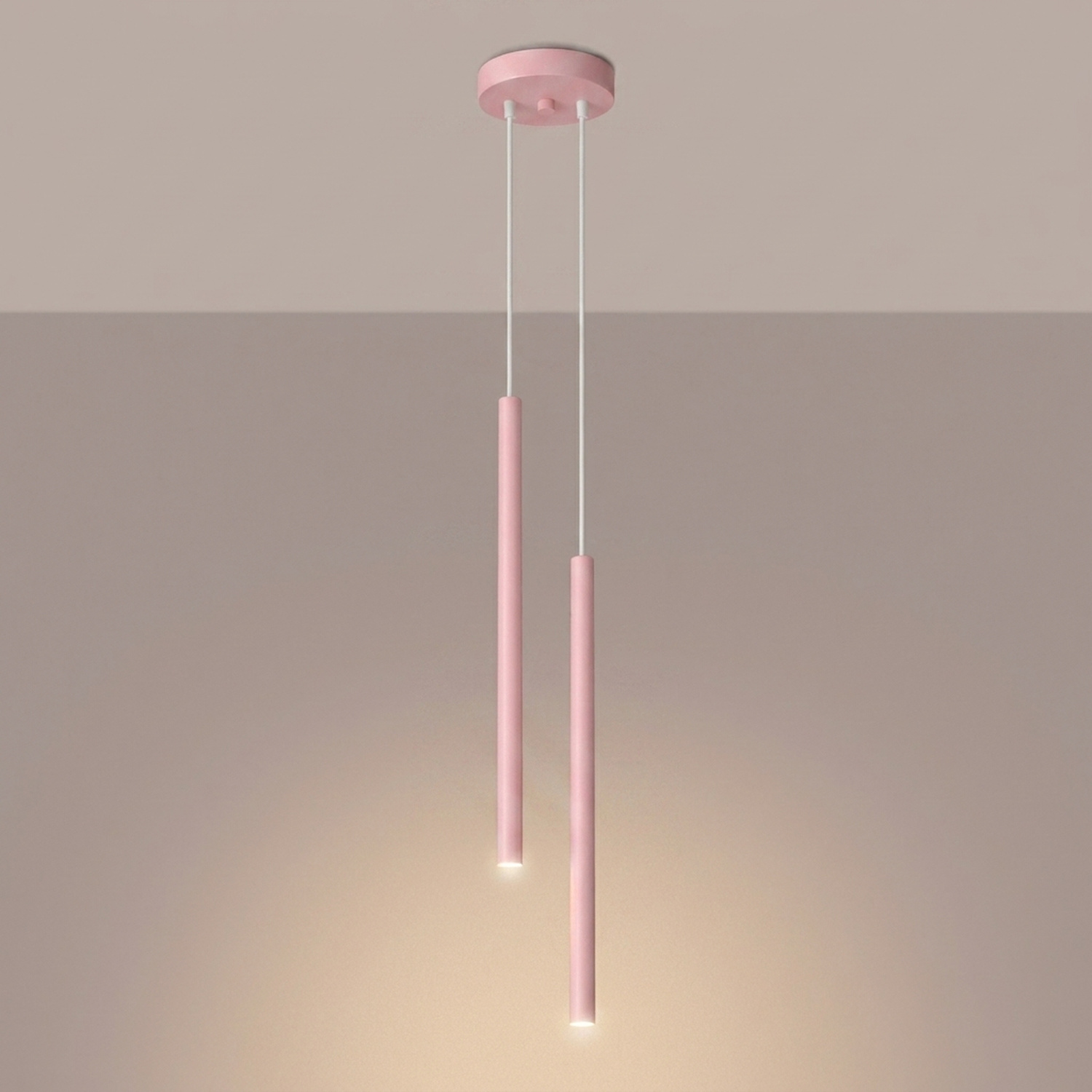 Pendant Lamp Pastelo 2 Pink - Thumbnail 3