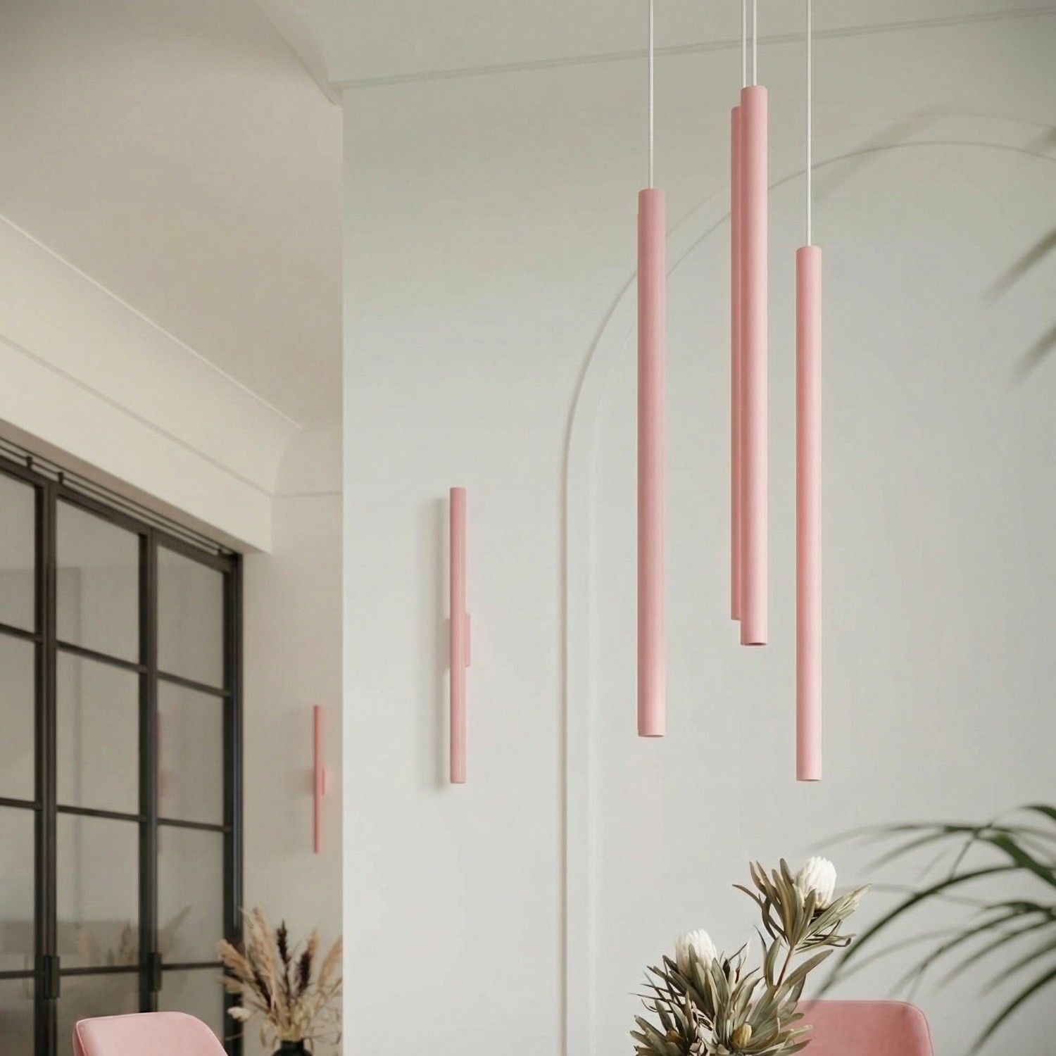 Wall Lamp Pastelo 2 Pink - Thumbnail 9
