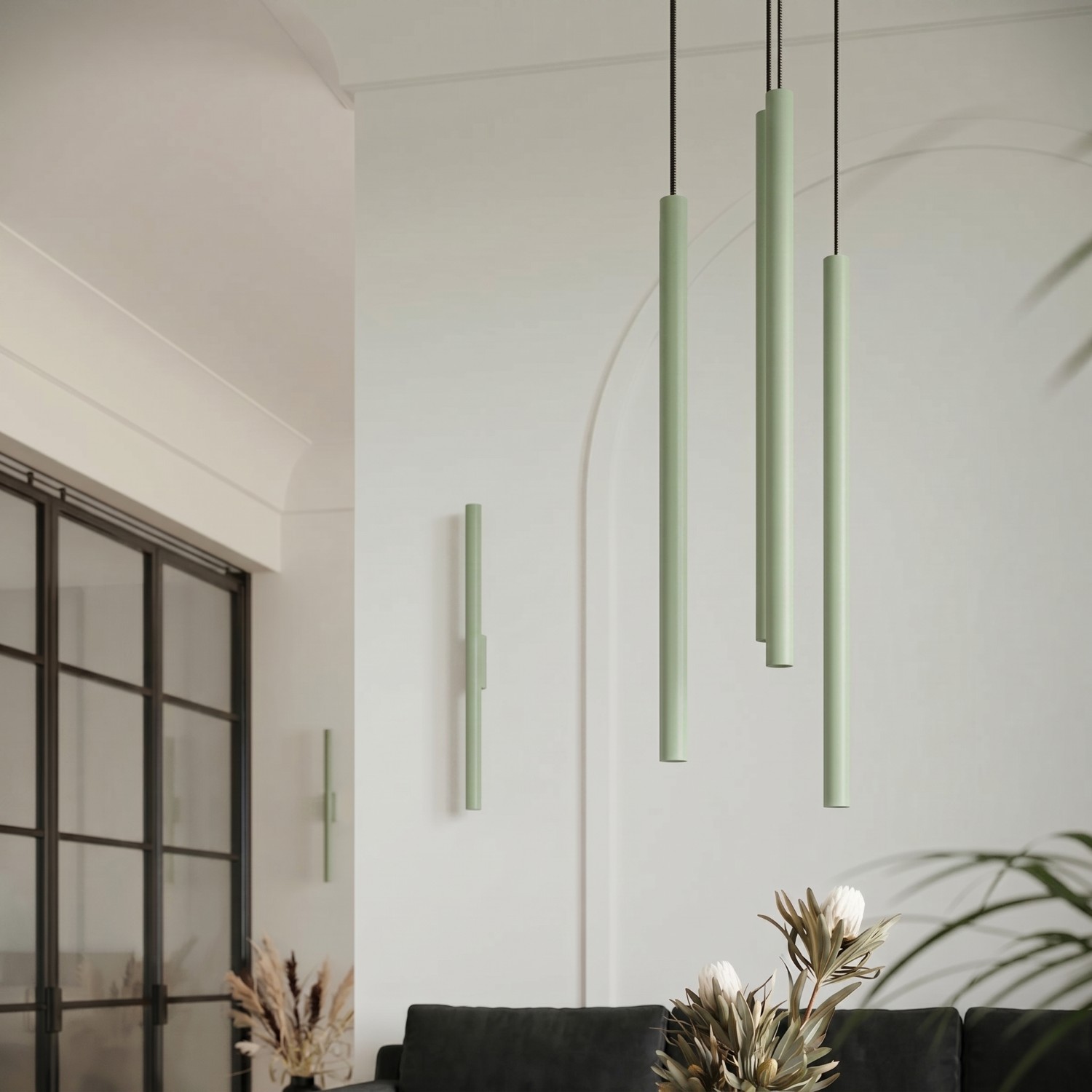 Wall Lamp Pastelo 2 Sage - Thumbnail 9