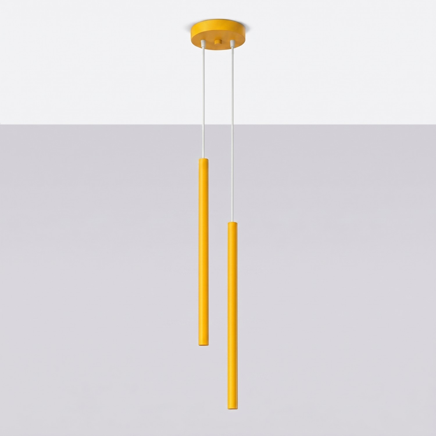 Pendant Lamp Pastelo 2 Yellow - Thumbnail 2