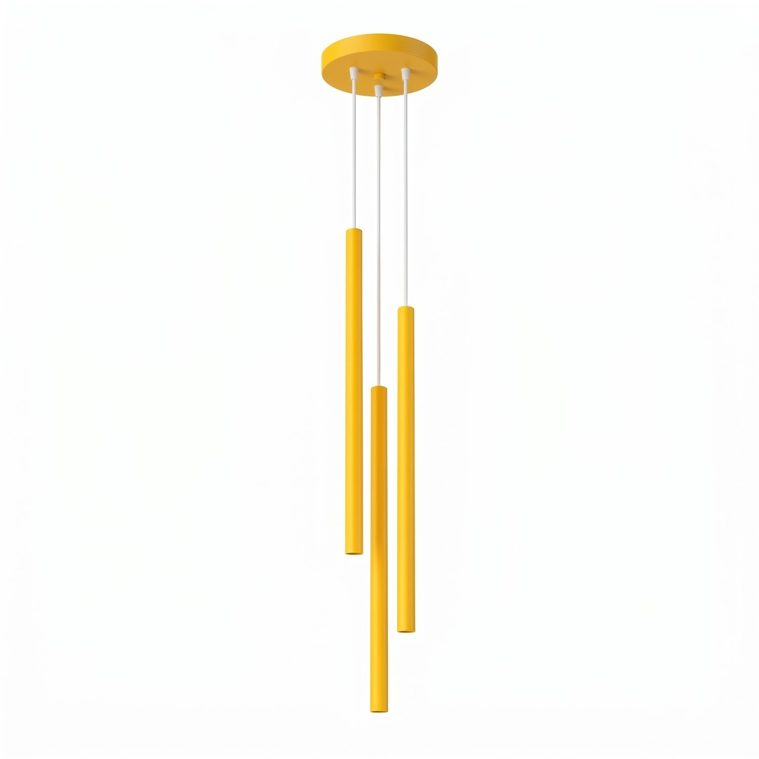 Pendant Lamp Pastelo 3P Yellow
