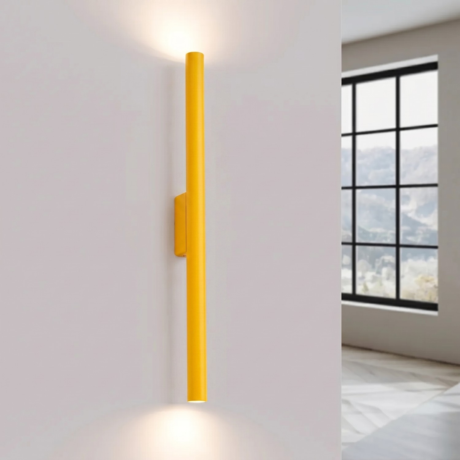 Wall Lamp Pastelo 2 Yellow - Thumbnail 3