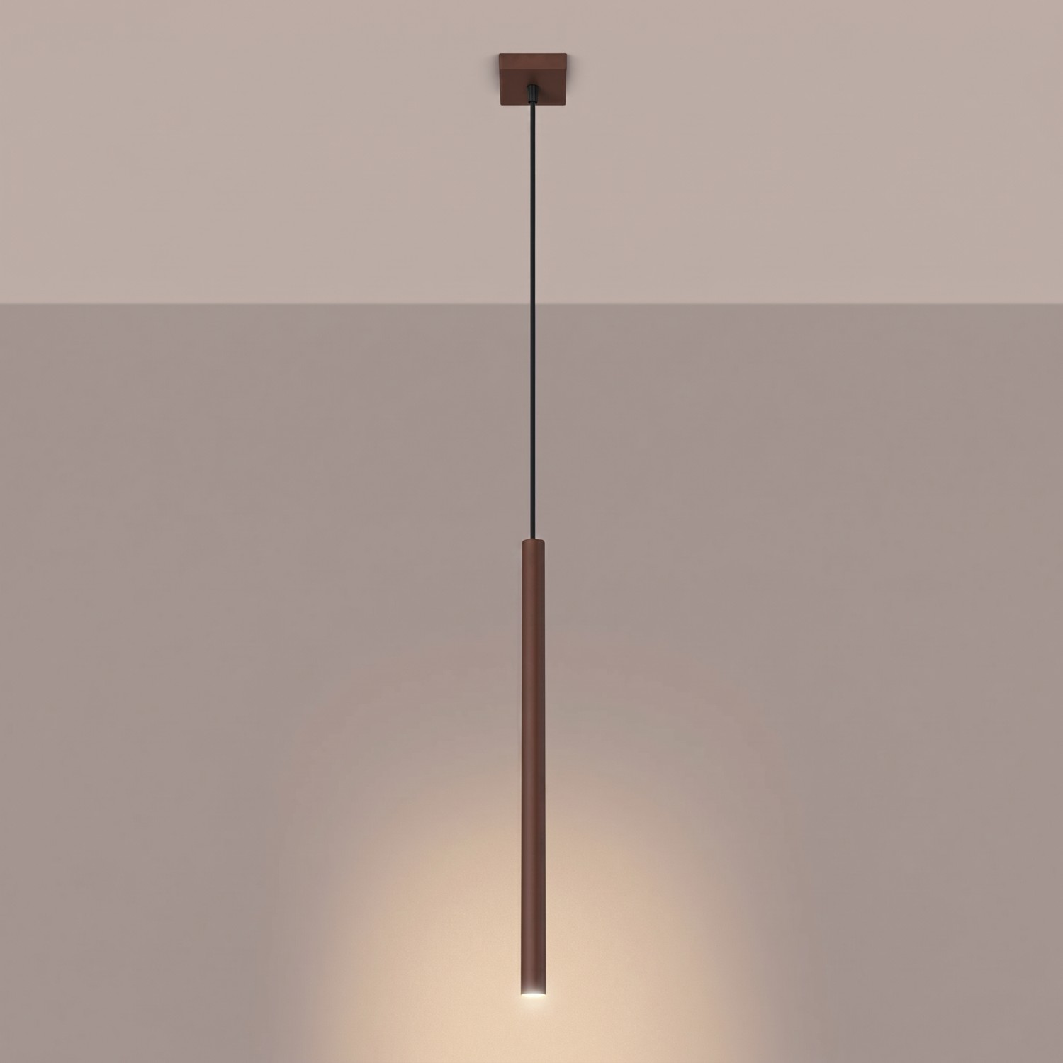 Pendant Lamp Pastelo 1 Brown - Thumbnail 3