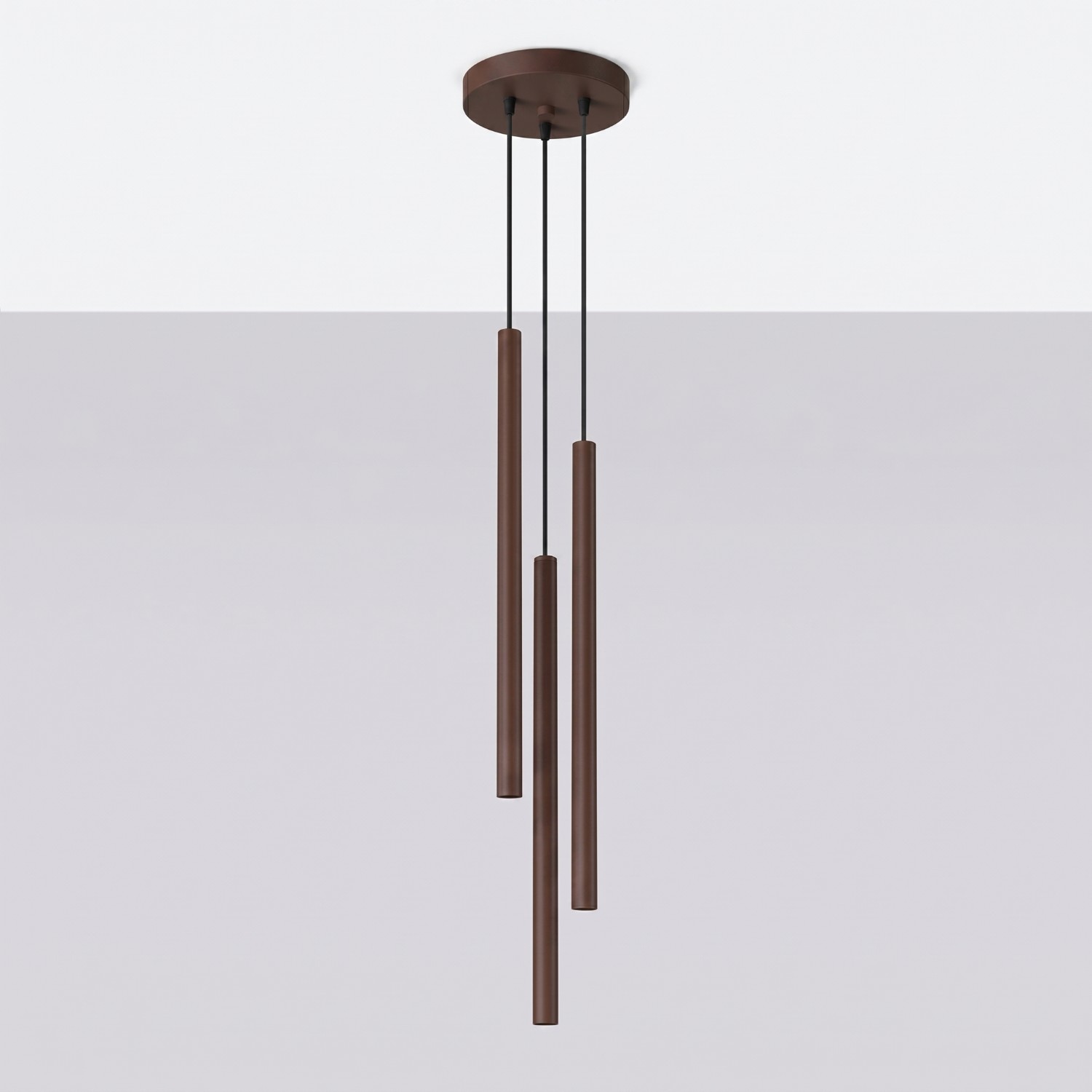 Pendant Lamp Pastelo 3P Brown - Thumbnail 2