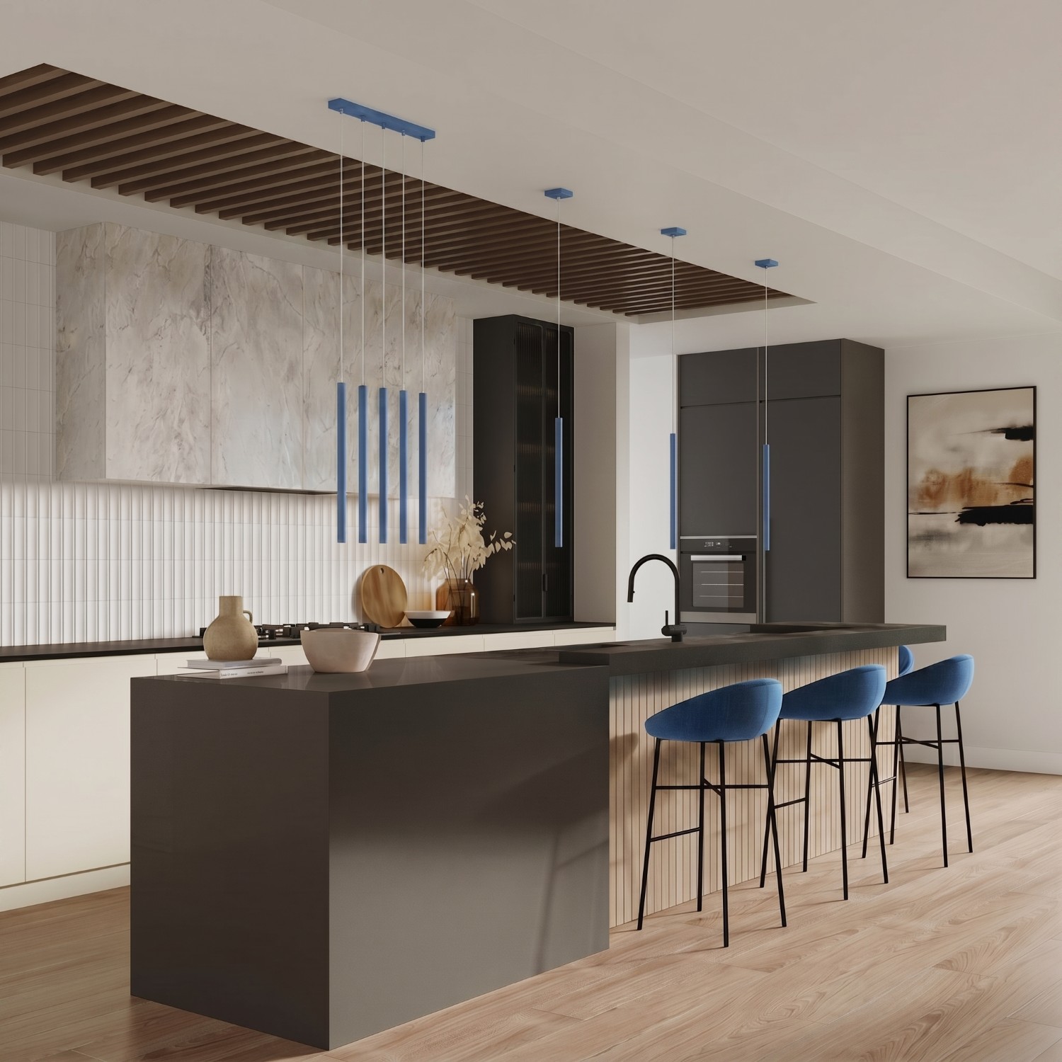 Pendant Lamp Pastelo 1 Azure - Thumbnail 8