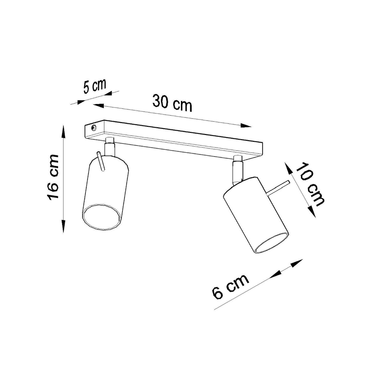 Ceiling Lamp Ring 2 Taupe - Thumbnail 9