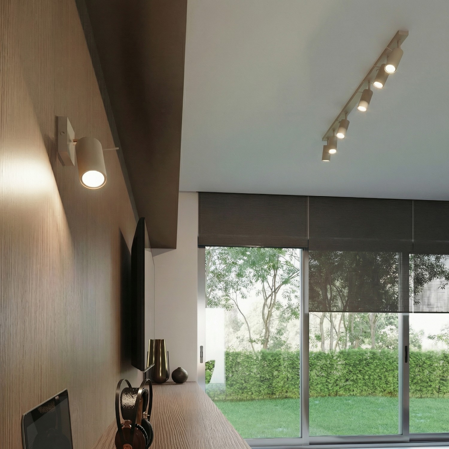 Ceiling Lamp Ring 2 Taupe - Thumbnail 11