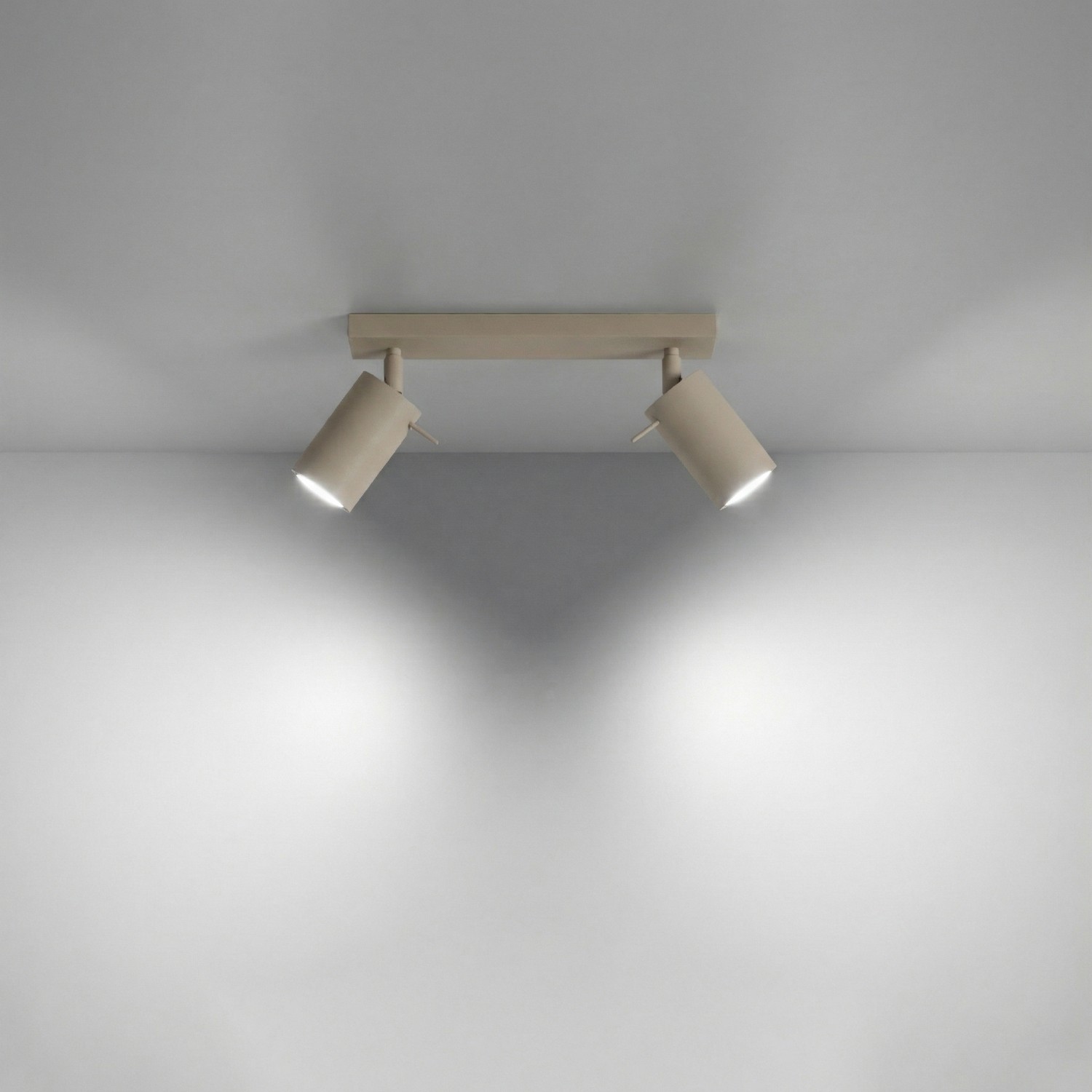 Ceiling Lamp Ring 2 Taupe - Thumbnail 3