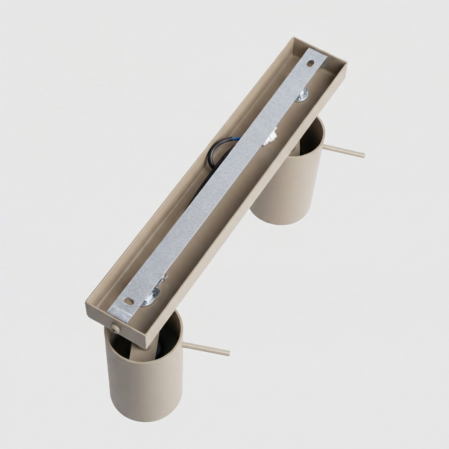 Ceiling Lamp Ring 2 Taupe - Thumbnail 4