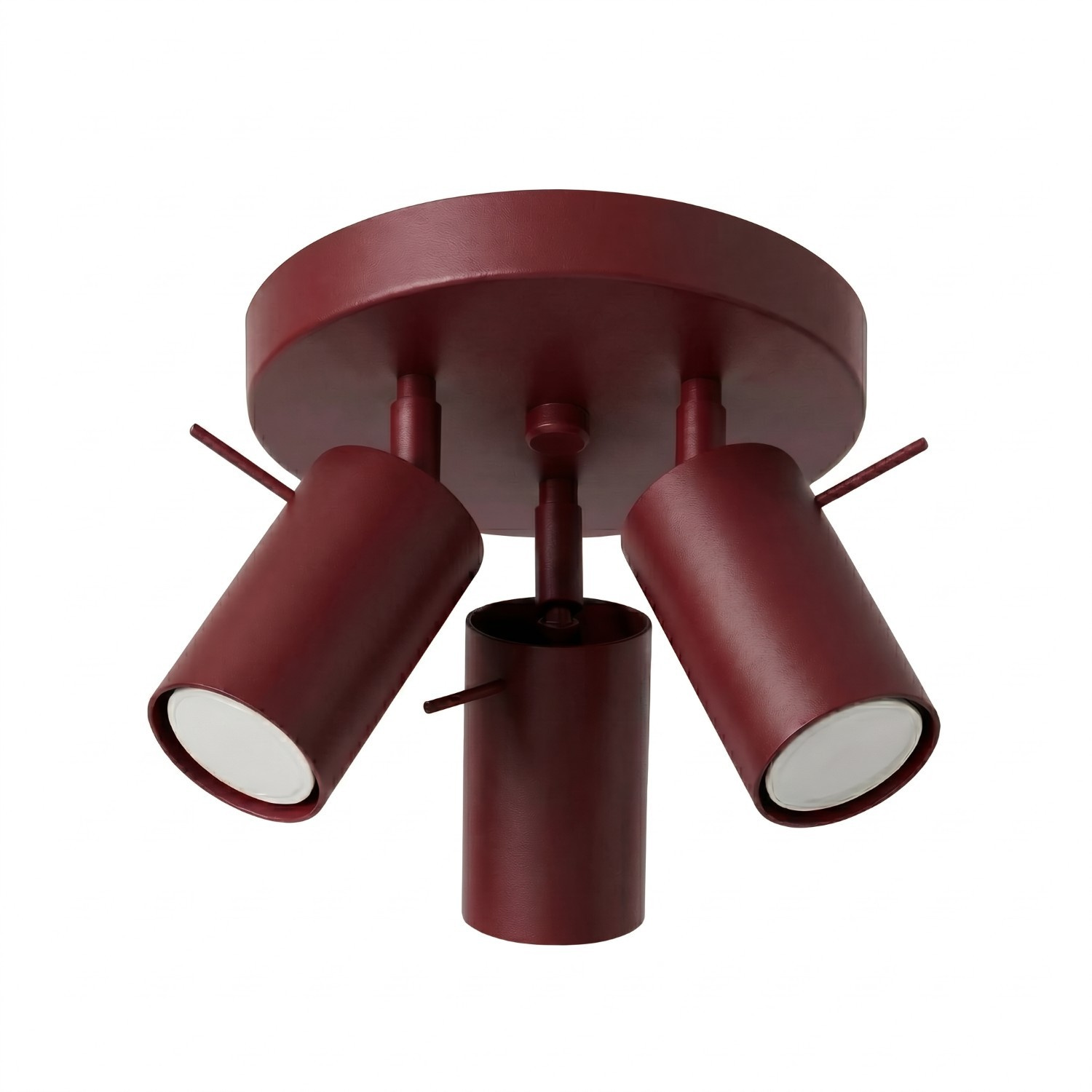 Ceiling Lamp Ring 3P Burgundy