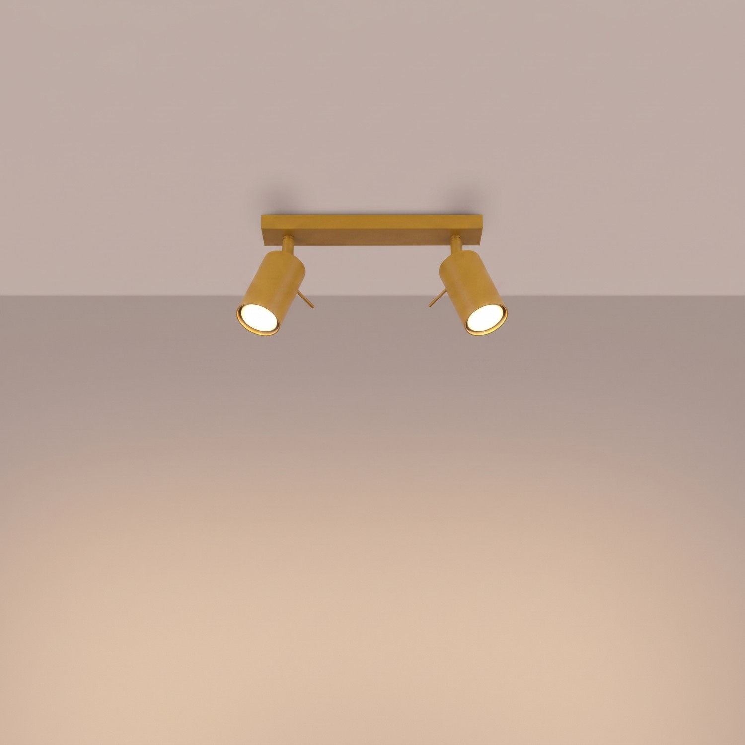 Ceiling Lamp Ring 2 Yellow - Thumbnail 3