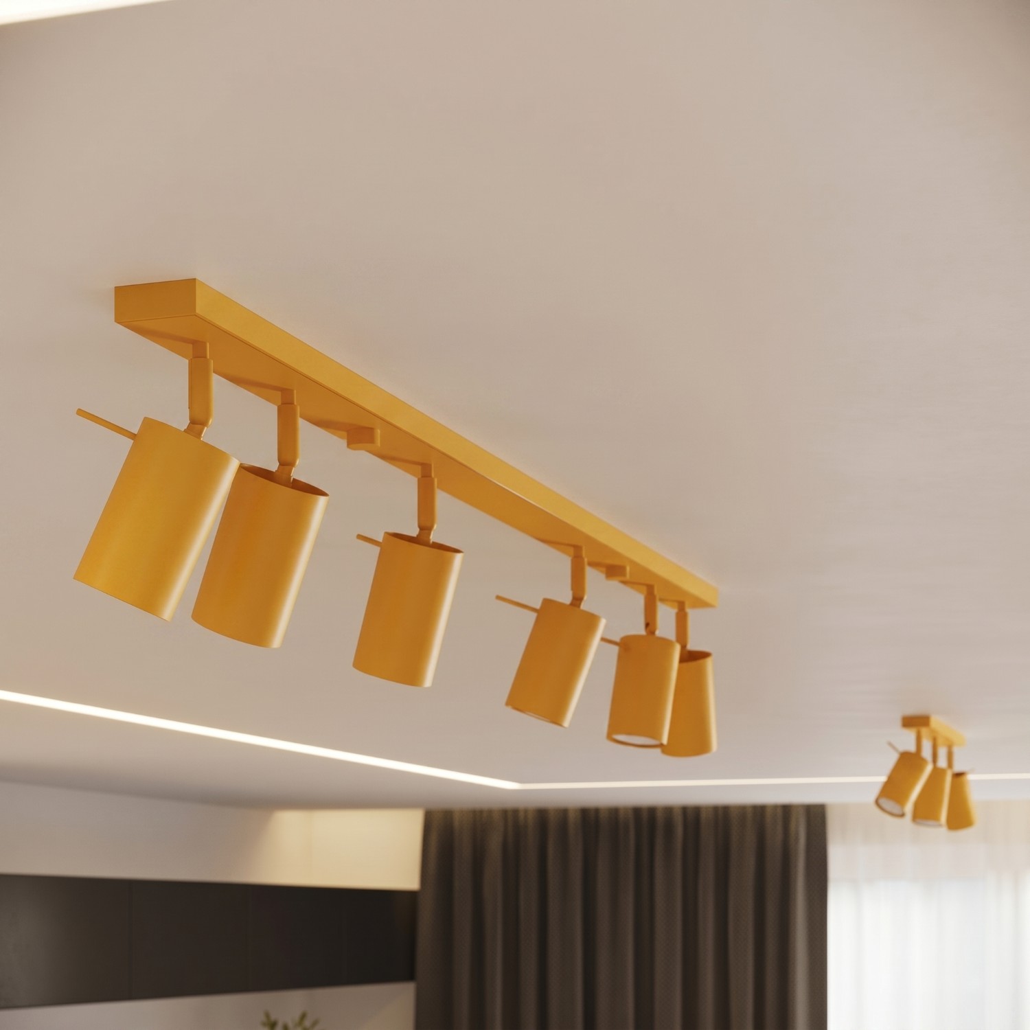 Ceiling Lamp Ring 3P Yellow - Thumbnail 12