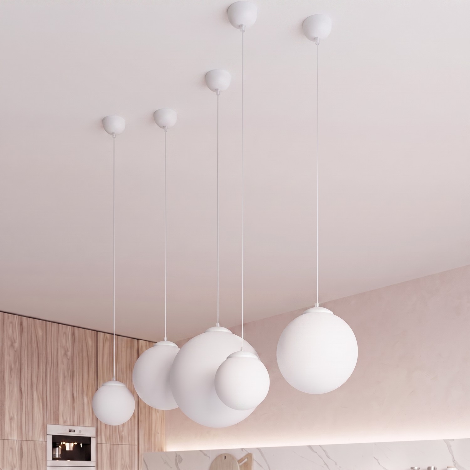 Pendant Lamp Ugo 30 White - Thumbnail 14