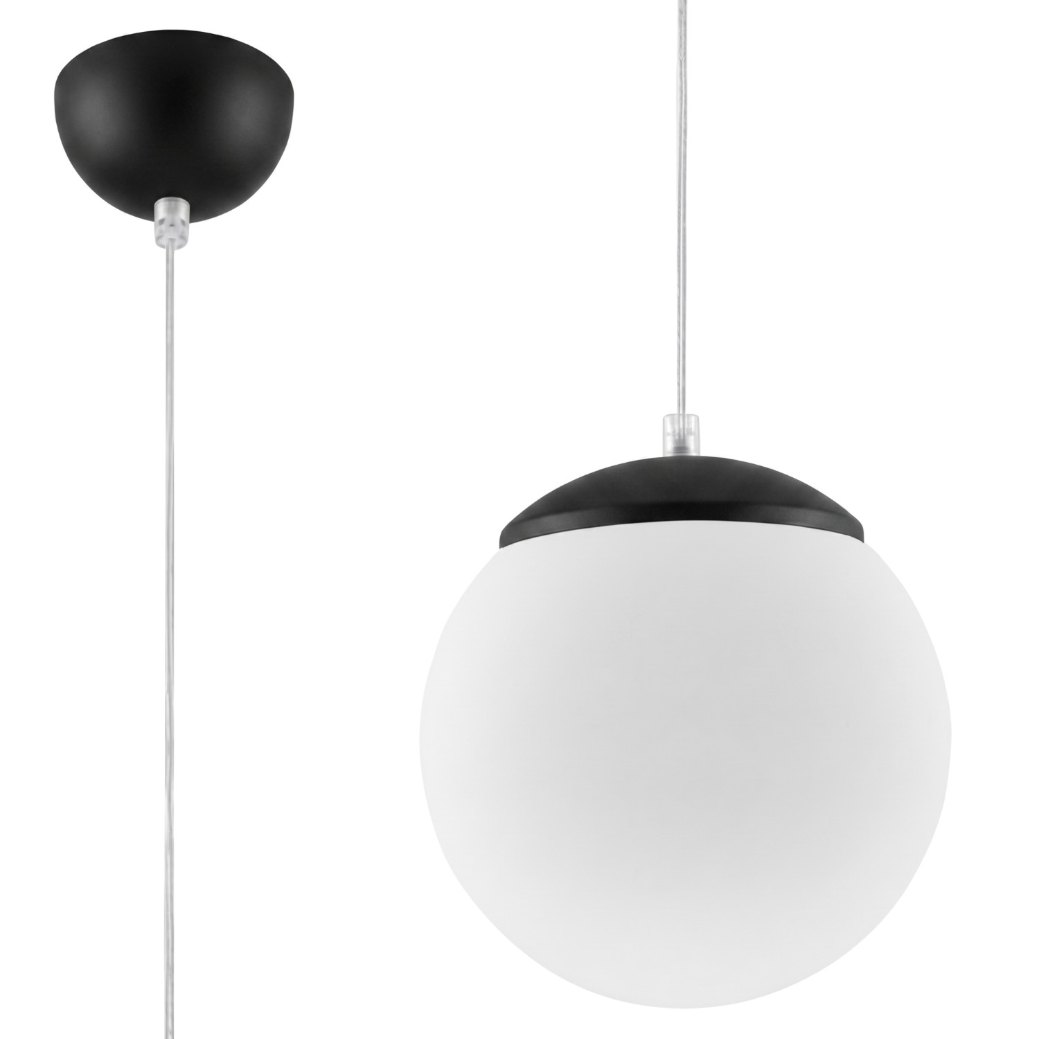 Pendant Lamp Ugo 20 Black