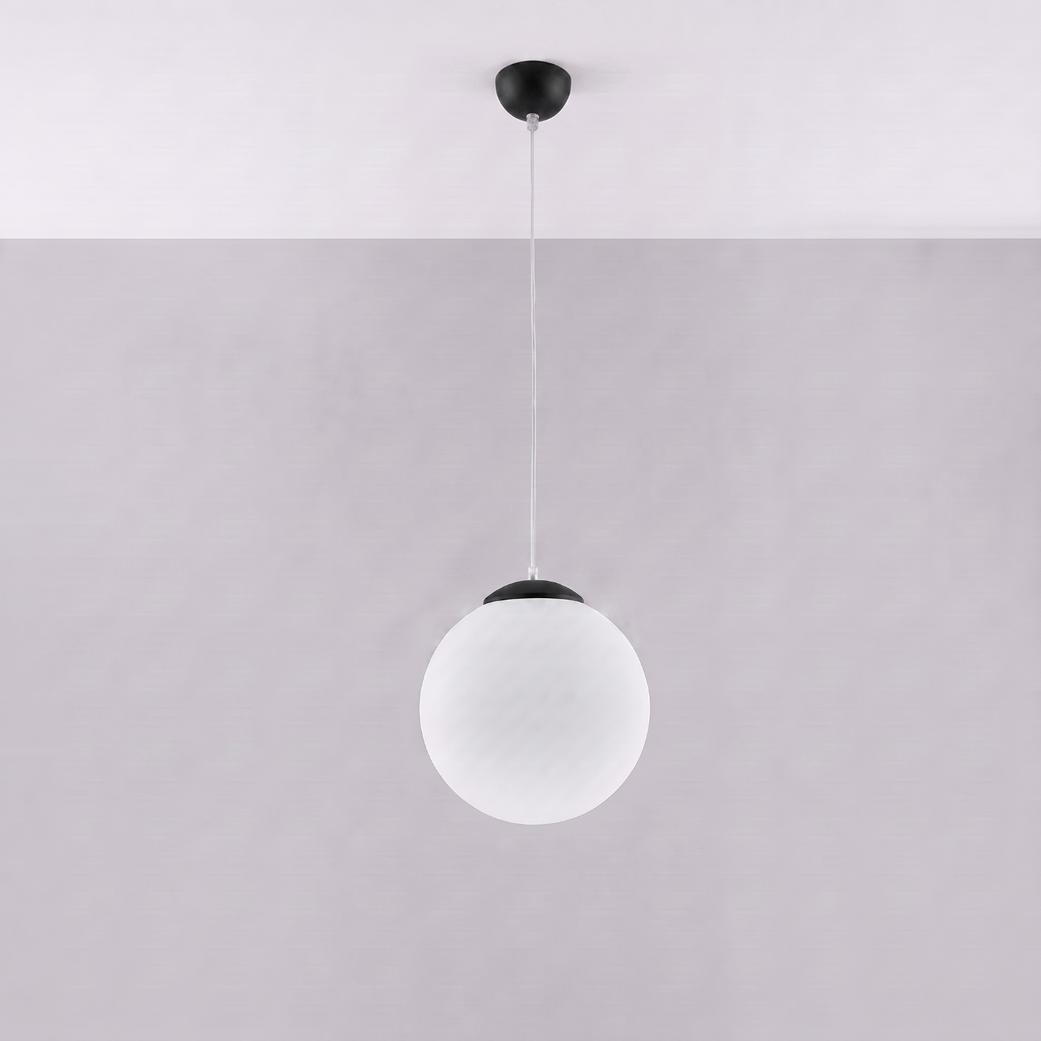 Pendant Lamp Ugo 30 Black - Thumbnail 3