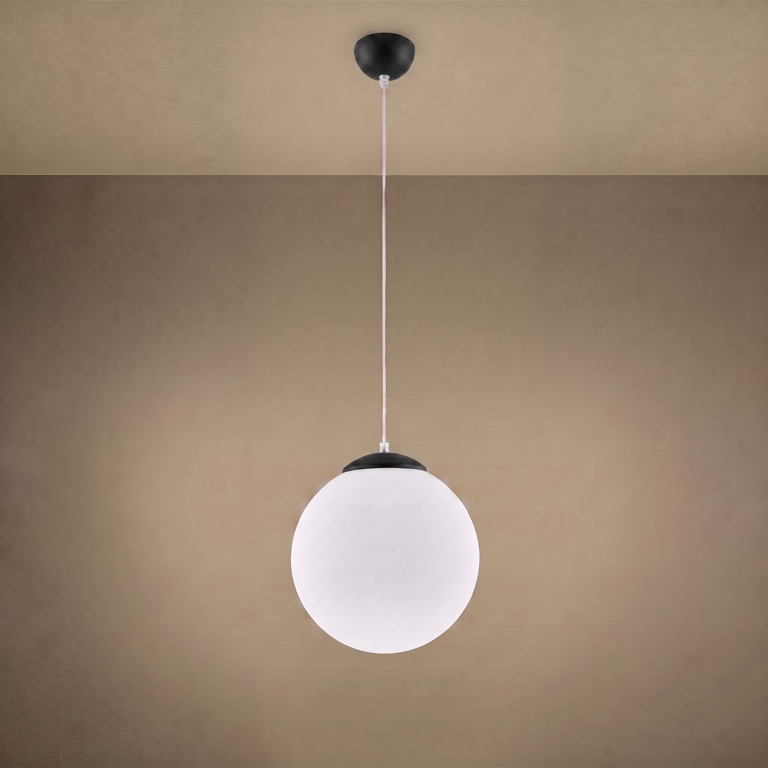 Pendant Lamp Ugo 30 Black - Thumbnail 4
