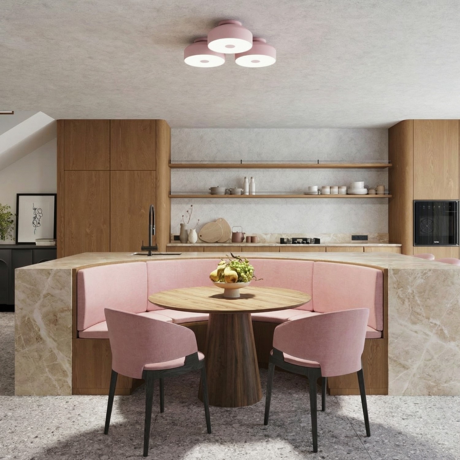 Ceiling Lamp Omiq Pink - Thumbnail 11
