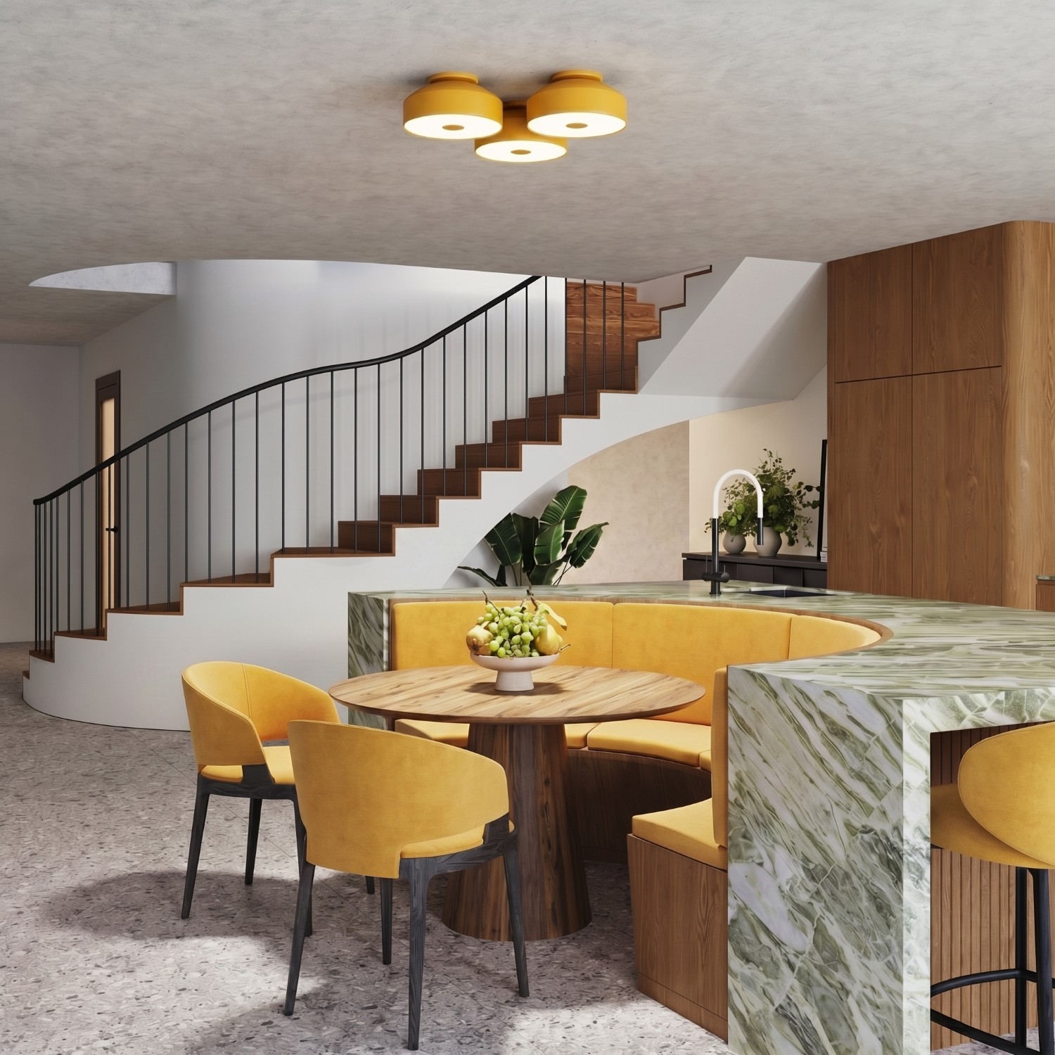 Ceiling Lamp Omiq Yellow - Thumbnail 10