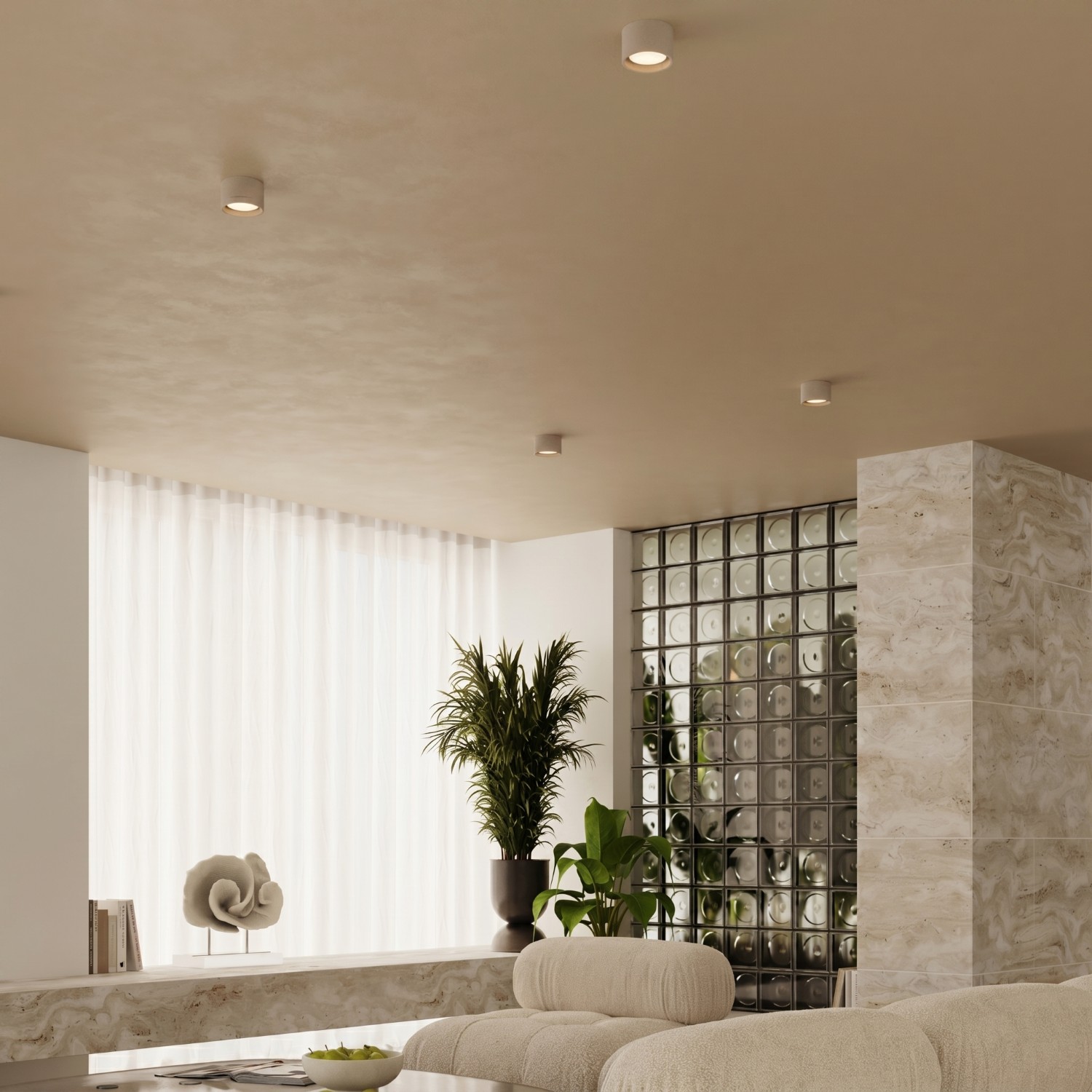 Ceiling Lamp Modo 2 Taupe Gx53 - Thumbnail 11