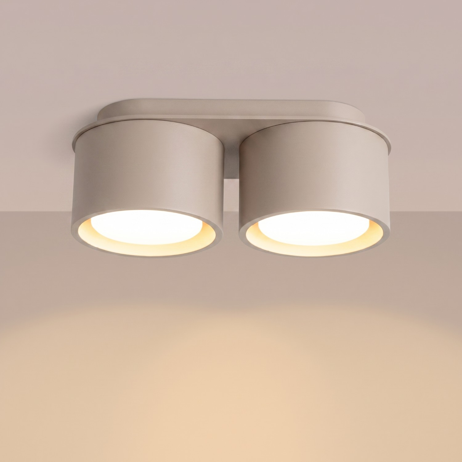 Ceiling Lamp Modo 2 Taupe Gx53 - Thumbnail 3