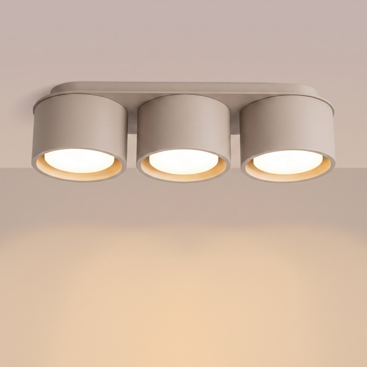 Ceiling Lamp Modo 3 Taupe Gx53 - Thumbnail 3