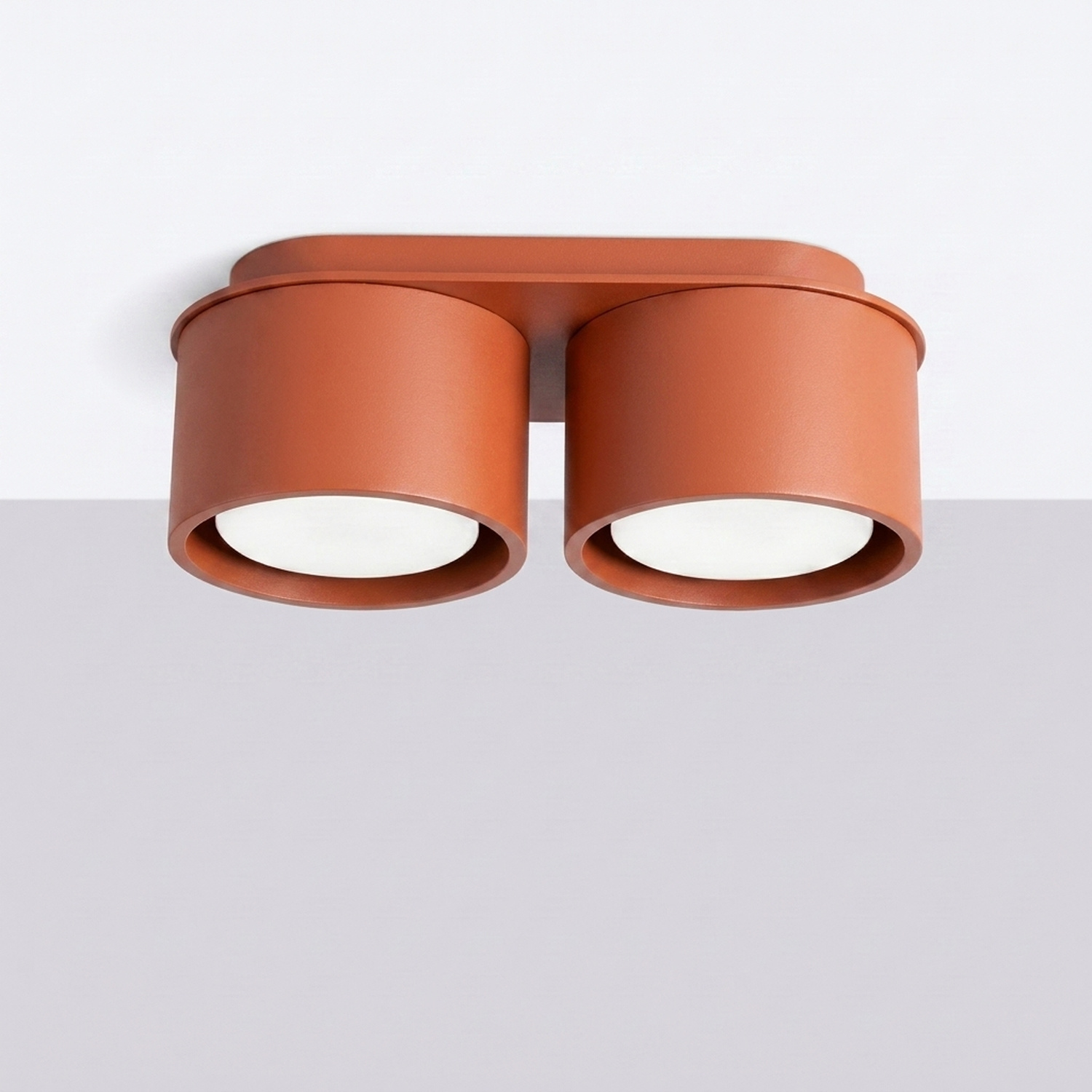 Ceiling Lamp Modo 2 Red Ochre Gx53 - Thumbnail 2