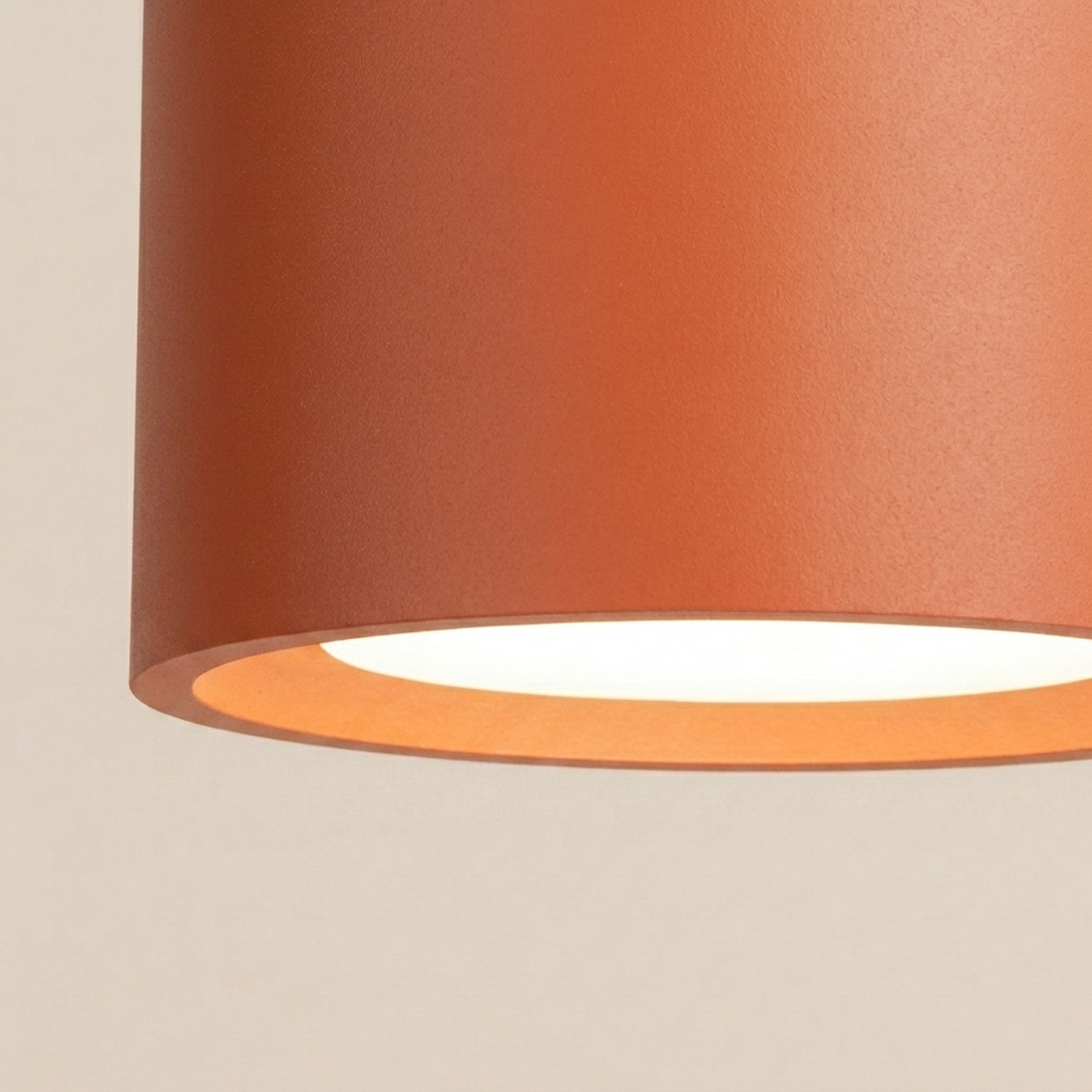 Ceiling Lamp Modo 2 Red Ochre Gx53 - Thumbnail 4