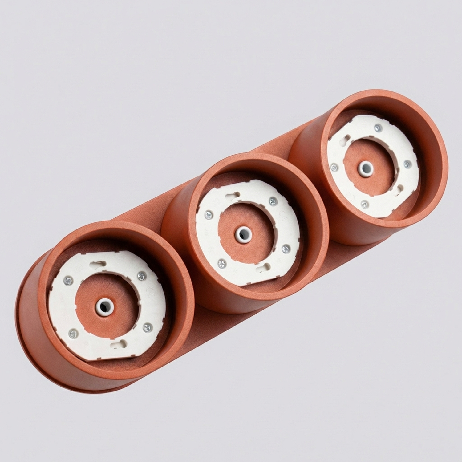 Ceiling Lamp Modo 3 Red Ochre Gx53 - Thumbnail 6