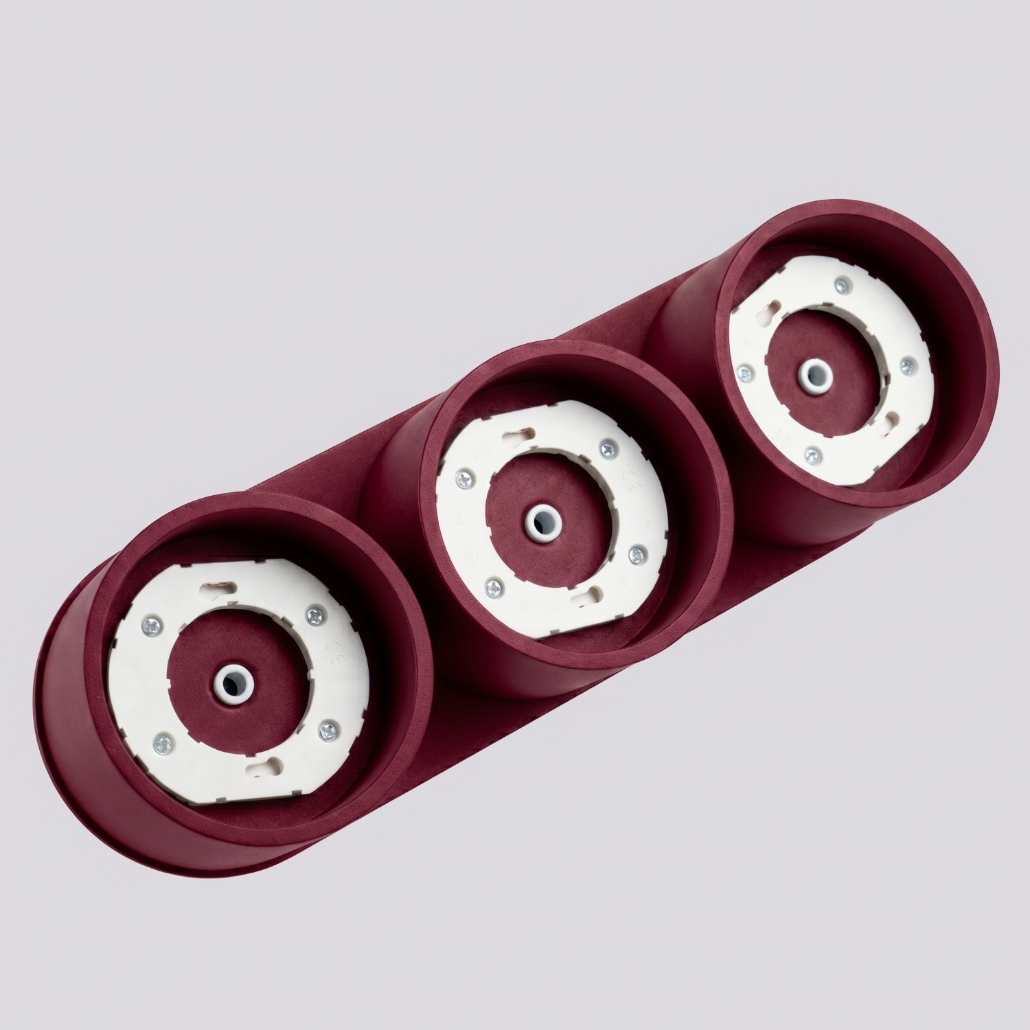 Ceiling Lamp Modo 3 Burgundy Gx53 - Thumbnail 6