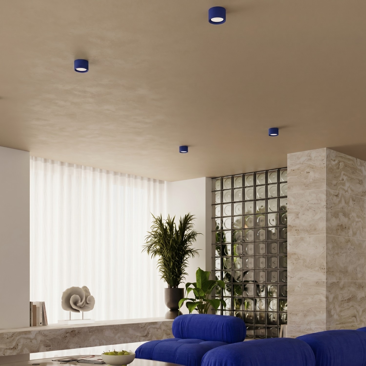 Ceiling Lamp Modo 2 Ultramarine Gx53 - Thumbnail 11