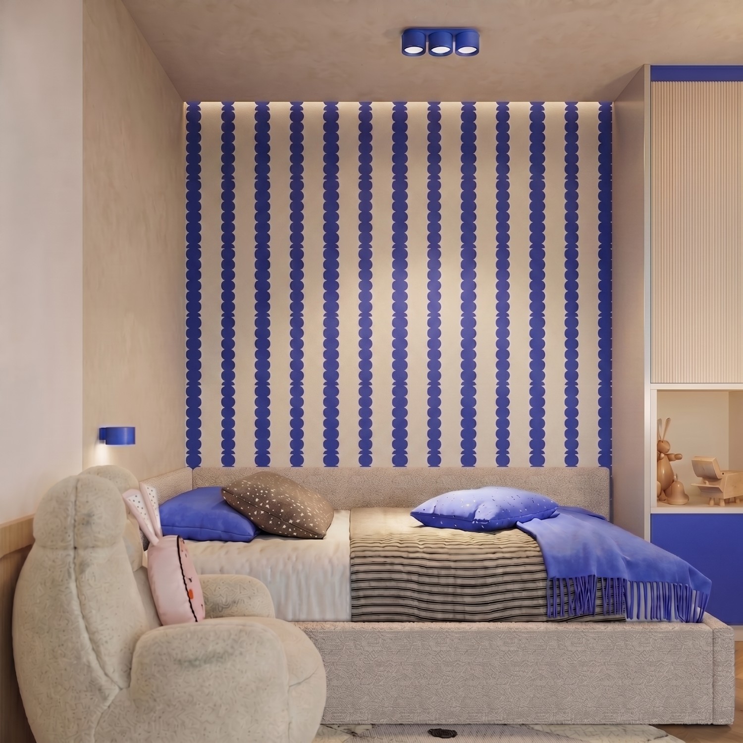 Ceiling Lamp Modo 3 Ultramarine Gx53 - Thumbnail 10