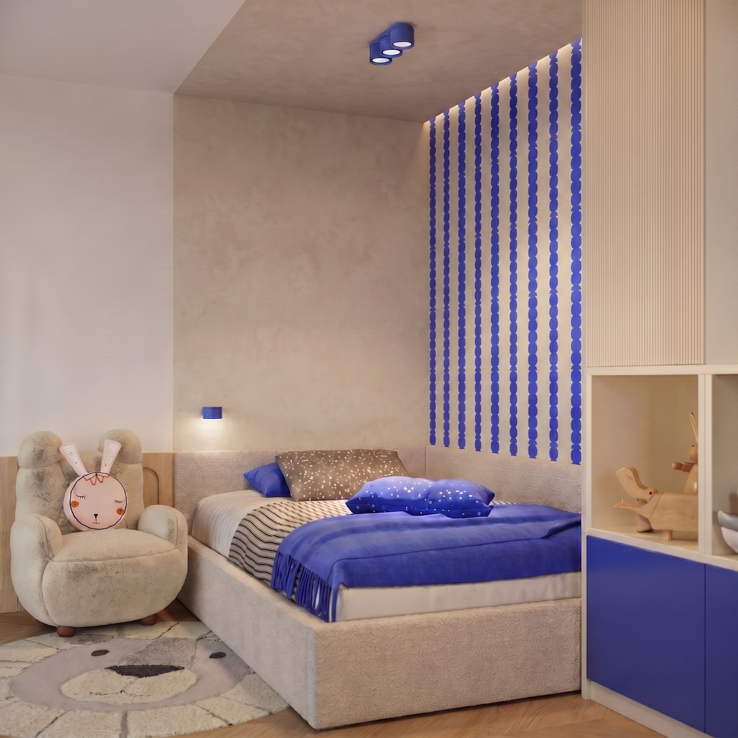 Ceiling Lamp Modo 3 Ultramarine Gx53 - Thumbnail 11