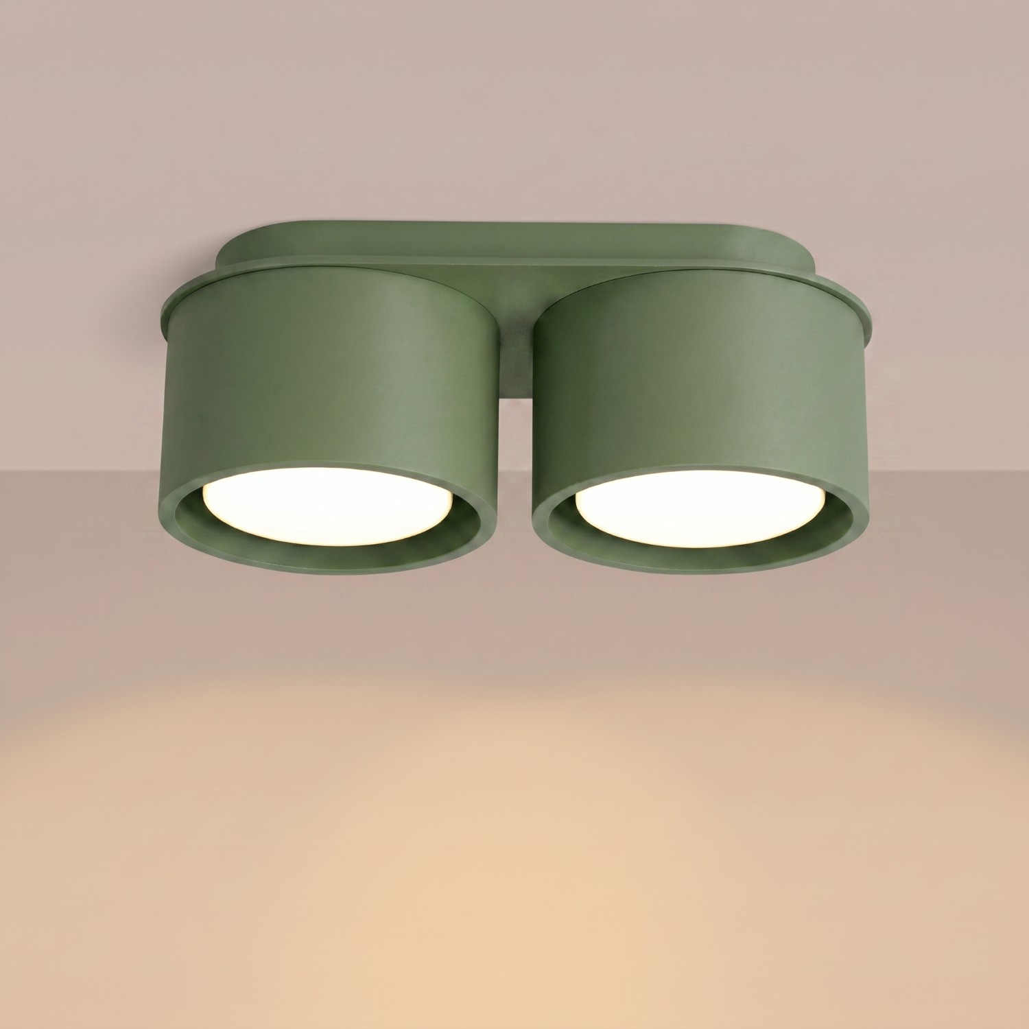 Ceiling Lamp Modo 2 Olive Green Gx53 - Thumbnail 3