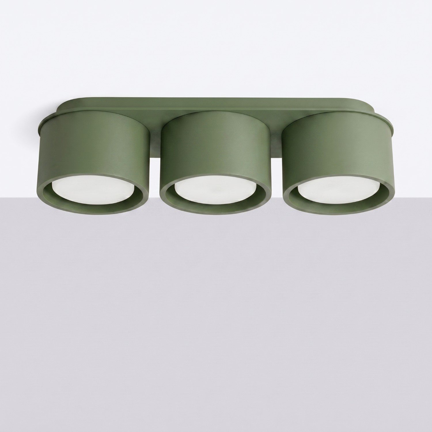 Ceiling Lamp Modo 3 Olive Green Gx53 - Thumbnail 2
