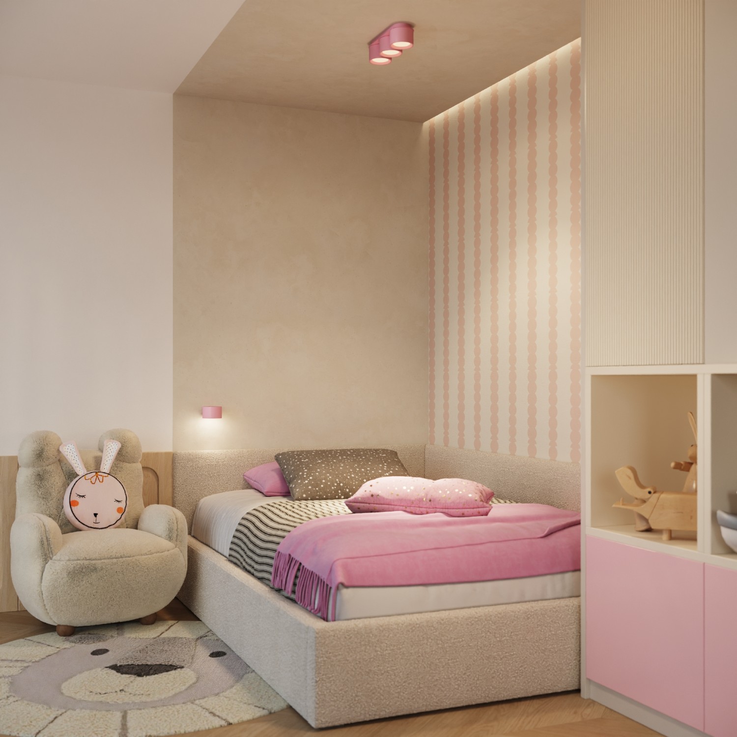 Ceiling Lamp Modo 2 Pink Gx53 - Thumbnail 11