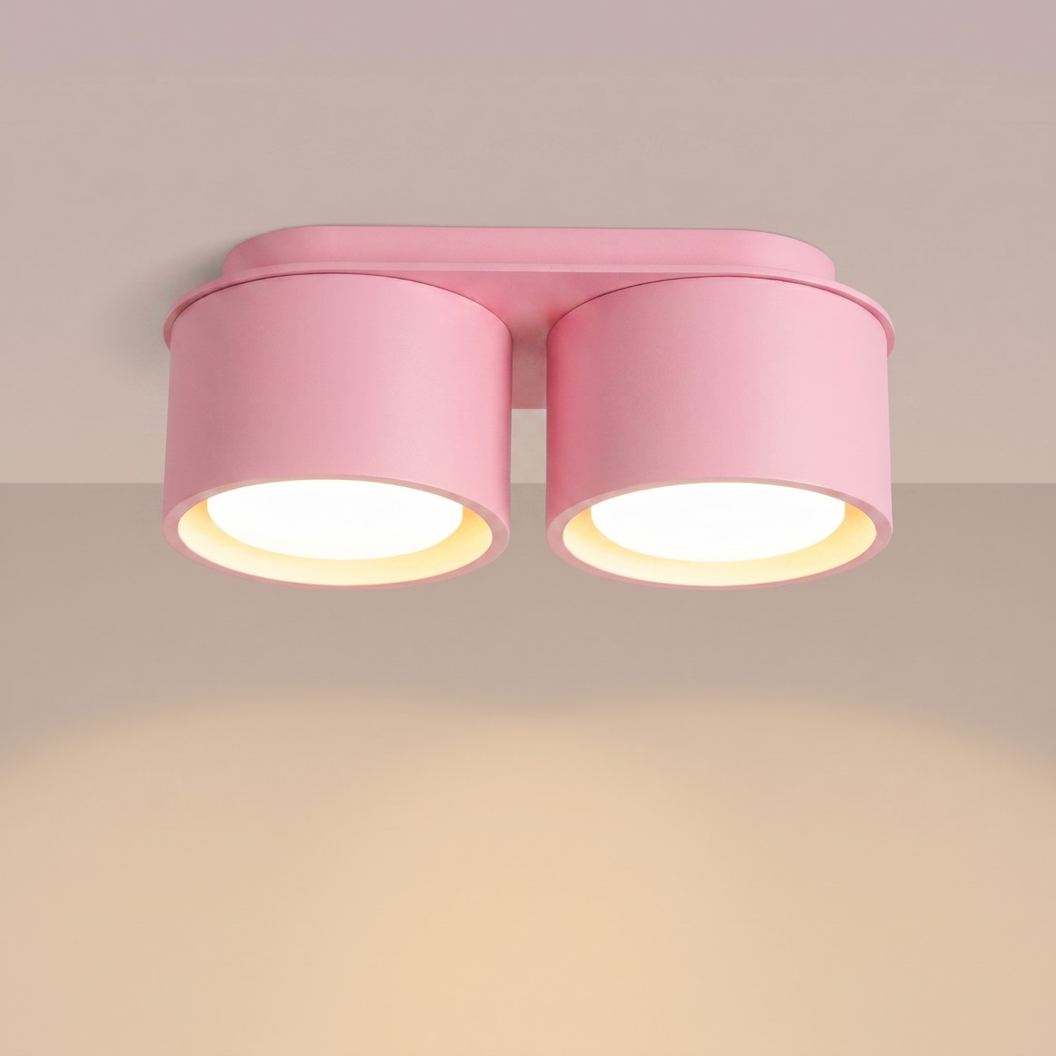 Ceiling Lamp Modo 2 Pink Gx53 - Thumbnail 3