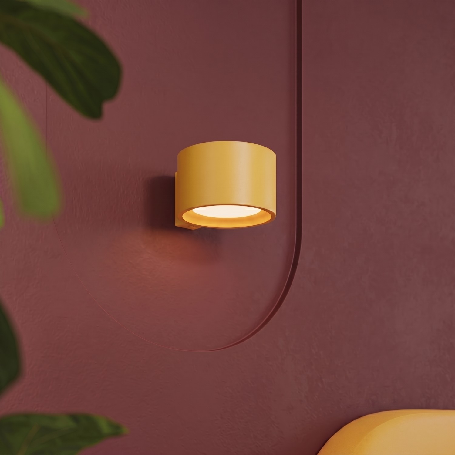 Wall Lamp Modo 1 Yellow Gx53 - Thumbnail 11