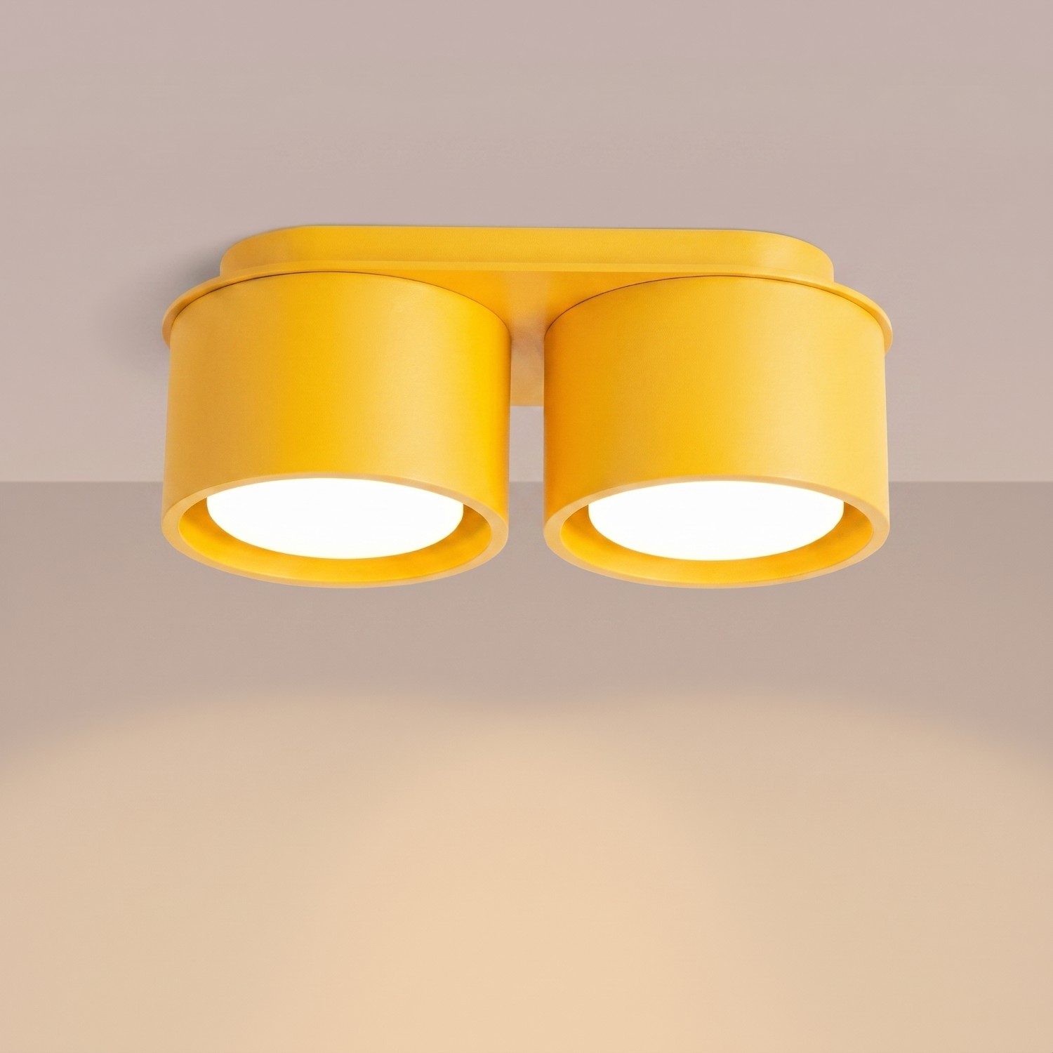 Ceiling Lamp Modo 2 Yellow Gx53 - Thumbnail 3